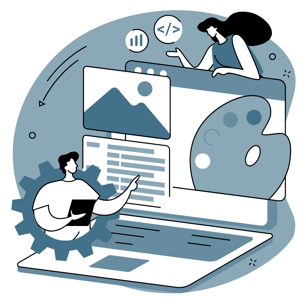Teljes körű arculattervezés, webdesign és digitális márkaépítés.